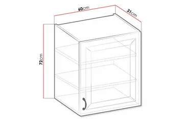 Templemore Köksskåp 60 cm - Hus & renovering - Kök & bad - Kök & tvättstuga