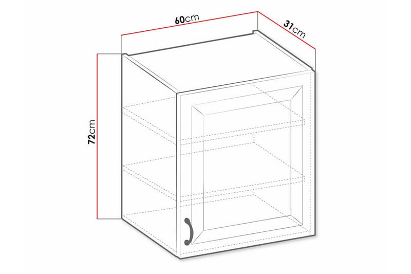 Templemore Köksskåp 60 cm - Hus & renovering - Kök & bad - Kök & tvättstuga