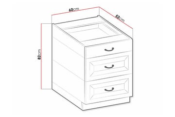 Templemore Köksskåp 60 cm - Hus & renovering - Kök & bad - Kök & tvättstuga