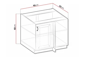 Templemore Köksskåp 90 cm - Hus & renovering - Kök & bad - Kök & tvättstuga