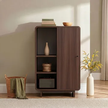 Zavio Multifunktionssk åp 70x110x34 cm - Milano Walnut - Hus & renovering - Kök & bad - Kök & tvättstuga