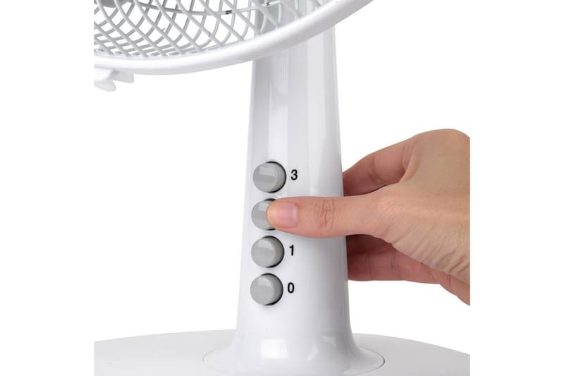Bordsfläkt Black+Decker 5 Blad 40W Vit - Hus & renovering - Klimatkontroll - Fläktar