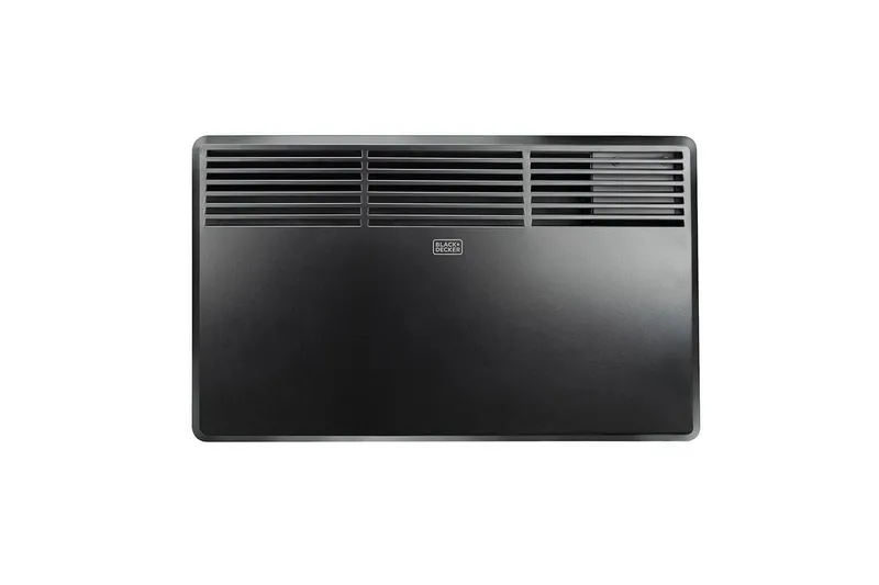 Elradiator för Badrum Black+Decker Svart, Svart