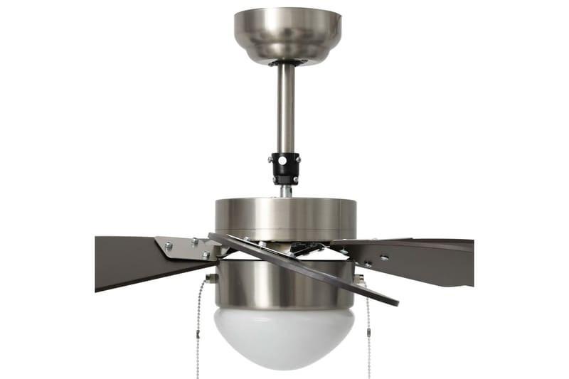Takfläkt med lampa 76 cm mörkbrun - Brun - Hus & renovering - Klimatkontroll - Fläktar