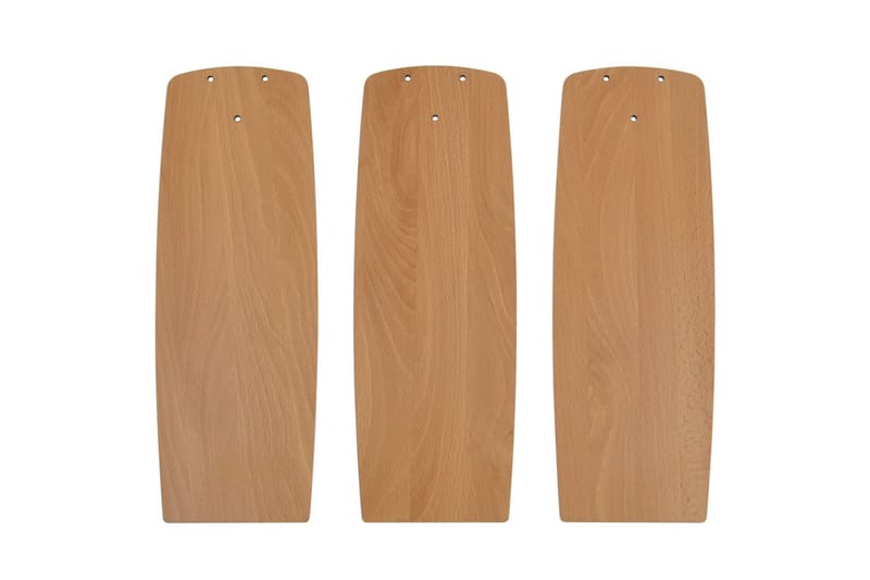 Takfläkt med lampa och fjärrkontroll 108 cm ljusbrun - Brun - Hus & renovering - Klimatkontroll - Fläktar