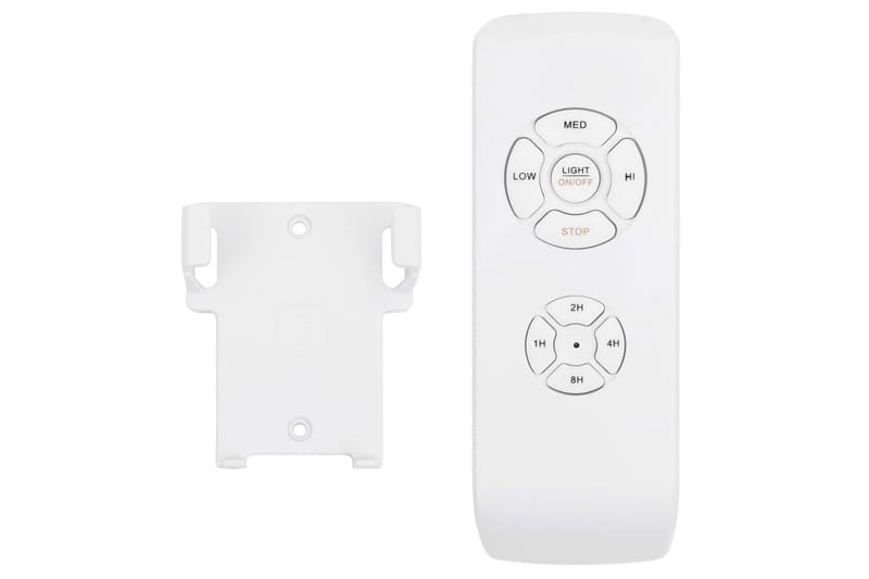 Takfläkt med lampa och fjärrkontroll 108 cm ljusbrun - Brun - Hus & renovering - Klimatkontroll - Fläktar
