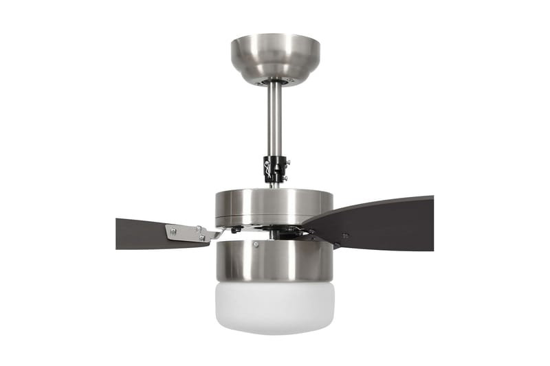 Takfläkt med lampa och fjärrkontroll 76 cm mörkbrun - Brun - Hus & renovering - Klimatkontroll - Fläktar