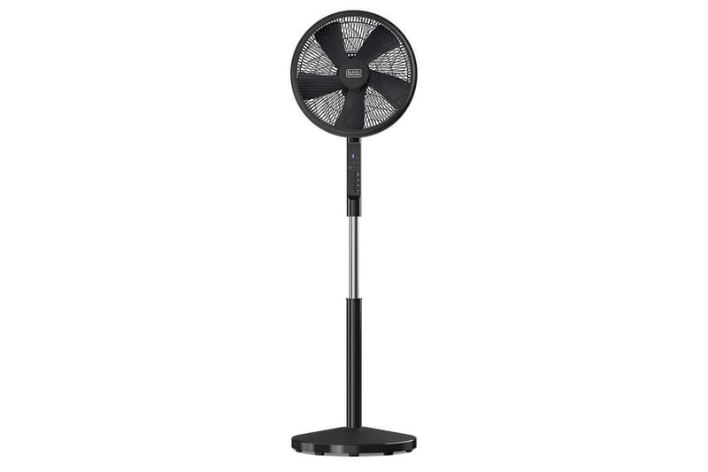 Golvfläkt Black+Decker 5 Blad 50W Svart - Svart - Hus & renovering - Klimatkontroll - Fläktar