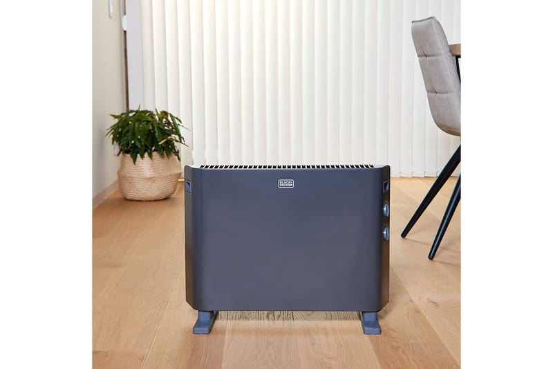 Konvektorelement Black+Decker 2000W Svart - Svart - Hus & renovering - Klimatkontroll - Uppvärmning