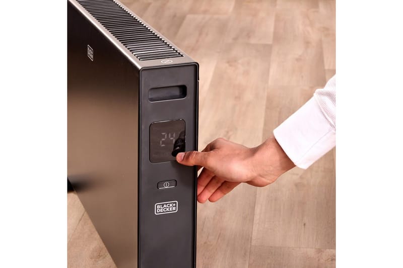 Konvektorelement Black+Decker Digital 2000W Svart - Svart - Hus & renovering - Klimatkontroll - Uppvärmning