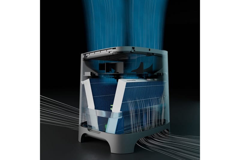 Luftfuktare Meaco Armin Evaporativ Vit/Svart Lämplig för rum upp till 44 m² - Lämplig för rum upp till 44 m² - Hus & renovering - Klimatkontroll - Luftförbättring