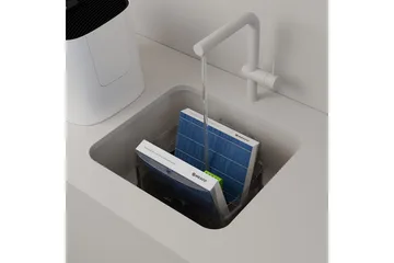Luftfuktare Meaco Armin Evaporativ Vit/Svart Lämplig för rum upp till 89 m² - Lämplig för rum upp till 89 m² - Hus & renovering - Klimatkontroll - Luftförbättring
