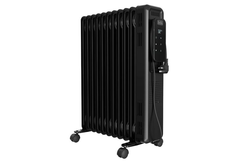 Oljeelement Black+Decker Digital Svart - Svart - Hus & renovering - Klimatkontroll - Uppvärmning