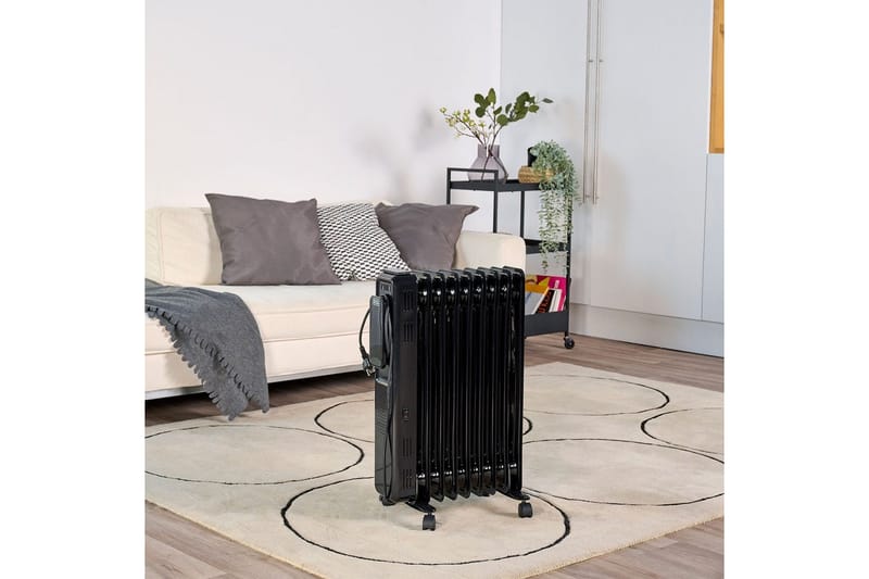 Oljeelement Black+Decker Digital Svart - Svart - Hus & renovering - Klimatkontroll - Uppvärmning