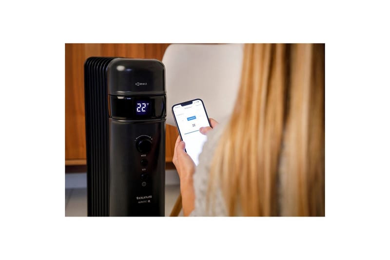 Oljeelement Taurus Agadir Connect - Svart - Hus & renovering - Klimatkontroll - Uppvärmning