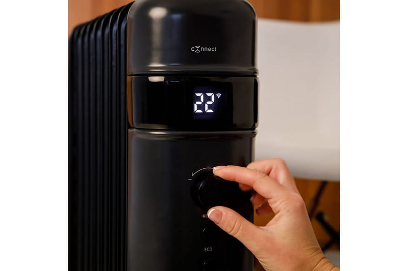 Oljeelement Taurus Agadir Connect - Svart - Hus & renovering - Klimatkontroll - Uppvärmning