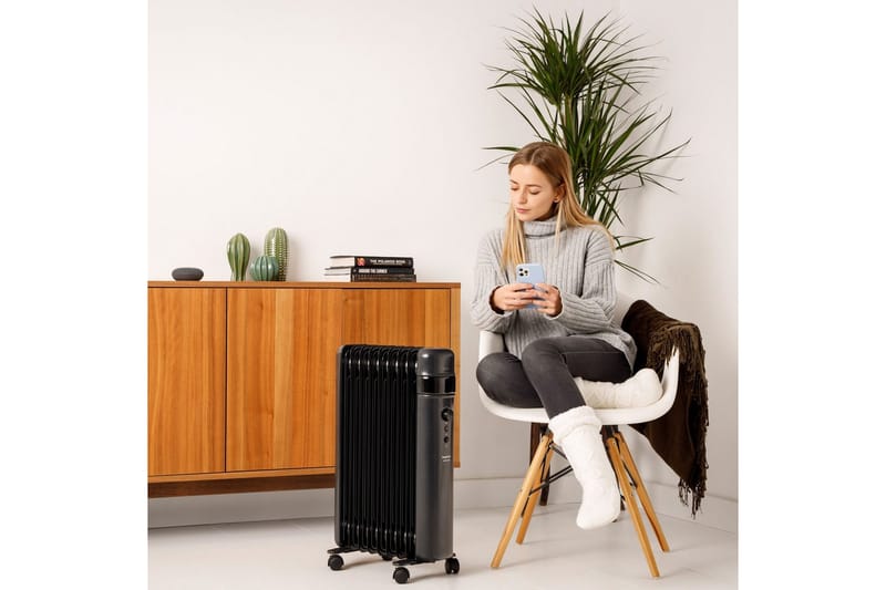 Oljeelement Taurus Agadir Connect - Svart - Hus & renovering - Klimatkontroll - Uppvärmning