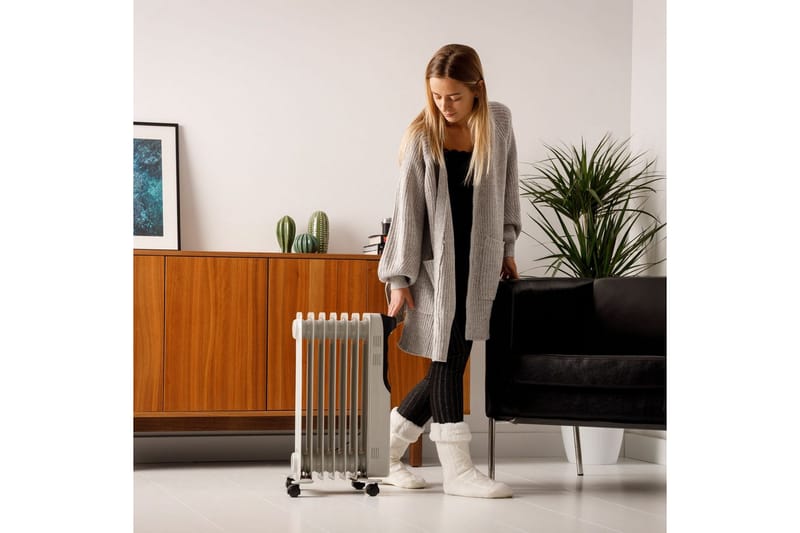 Oljeelement Taurus New Dakar - Silver - Hus & renovering - Klimatkontroll - Uppvärmning