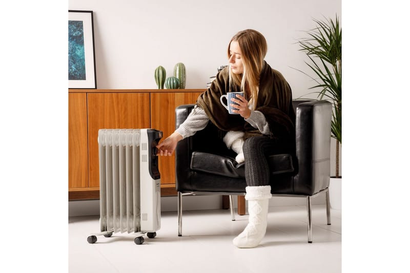 Oljeelement Taurus New Dakar - Silver - Hus & renovering - Klimatkontroll - Uppvärmning