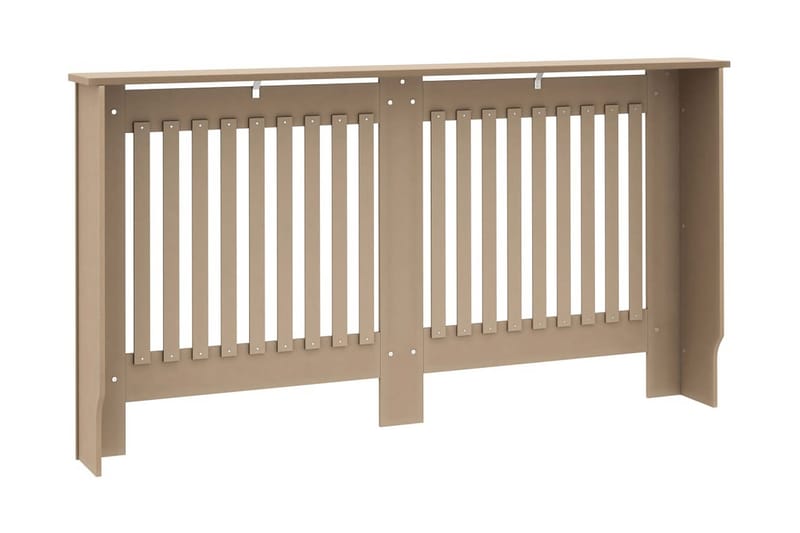 Elementskydd 152x19x81 cm MDF - Brun - Hus & renovering - Klimatkontroll - Uppvärmning