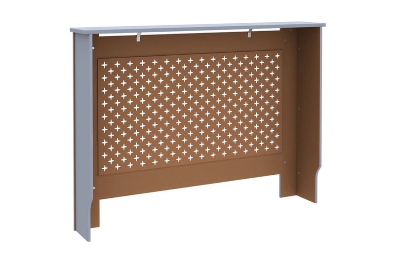 Elementskydd antracit 112x19x81 cm MDF - Grå - Hus & renovering - Klimatkontroll - Uppvärmning
