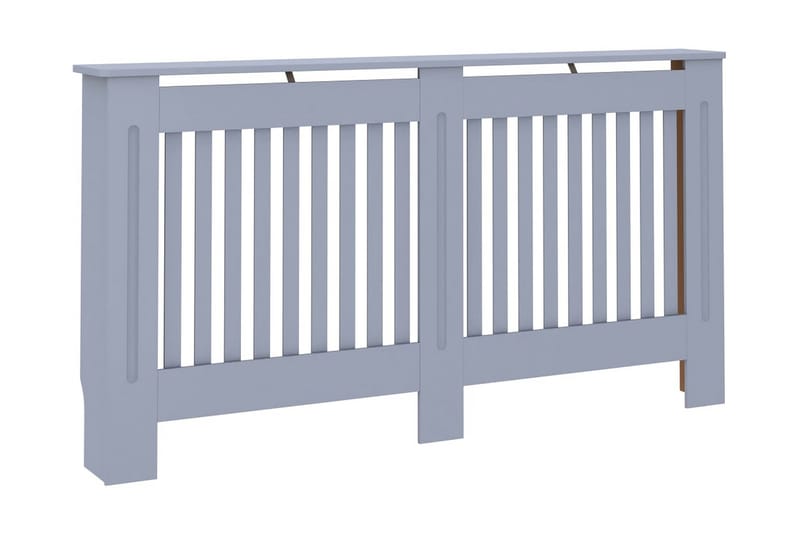 Elementskydd antracit 152x19x81 cm MDF - Grå - Hus & renovering - Klimatkontroll - Uppvärmning