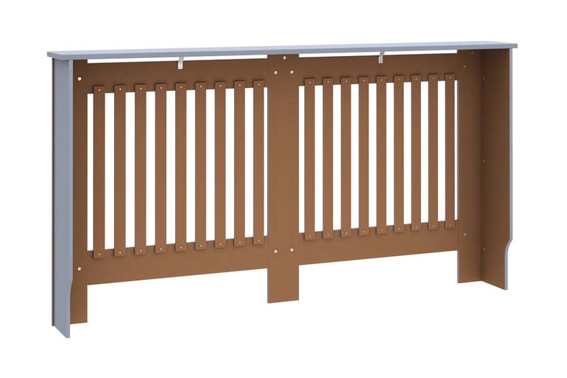 Elementskydd antracit 152x19x81 cm MDF - Grå - Hus & renovering - Klimatkontroll - Uppvärmning