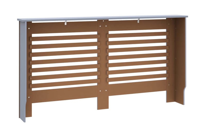 Elementskydd antracit 152x19x81 cm MDF - Grå - Hus & renovering - Klimatkontroll - Uppvärmning