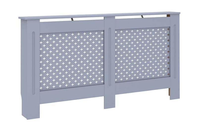 Elementskydd antracit 152x19x81 cm MDF - Grå - Hus & renovering - Klimatkontroll - Uppvärmning