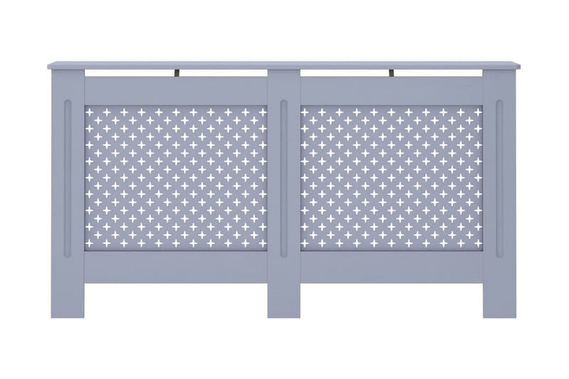 Elementskydd antracit 152x19x81 cm MDF - Grå - Hus & renovering - Klimatkontroll - Uppvärmning