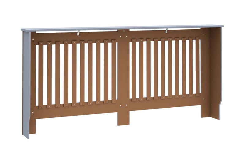 Elementskydd antracit 172x19x81 cm MDF - Grå - Hus & renovering - Klimatkontroll - Uppvärmning