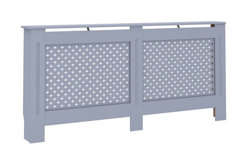 Elementskydd antracit 172x19x81 cm MDF - Grå - Hus & renovering - Klimatkontroll - Uppvärmning