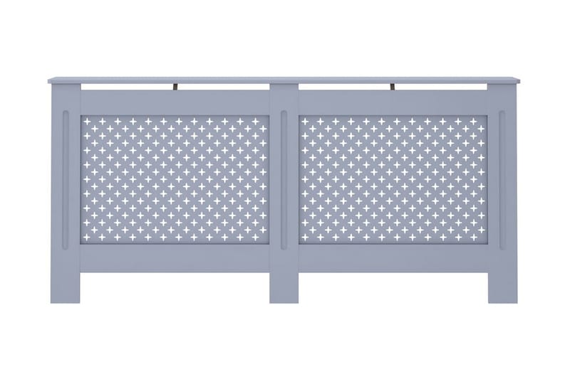 Elementskydd antracit 172x19x81 cm MDF - Grå - Hus & renovering - Klimatkontroll - Uppvärmning