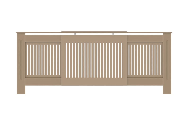 Elementskydd MDF 205 cm - Brun - Hus & renovering - Klimatkontroll - Uppvärmning