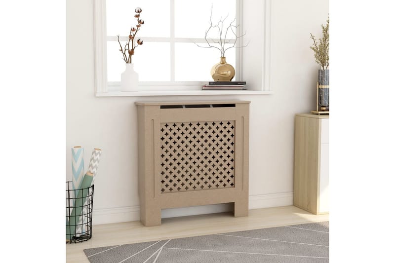 Elementskydd MDF 78 cm - Brun - Hus & renovering - Klimatkontroll - Uppvärmning