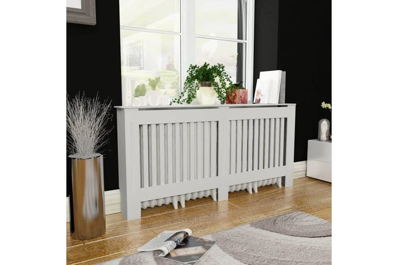 Elementskydd vit MDF 172 cm - Vit - Hus & renovering - Klimatkontroll - Uppvärmning