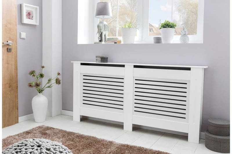 Wiemann Förvaringsskåp 152x19 cm - Vit - Hus & renovering - Klimatkontroll - Uppvärmning