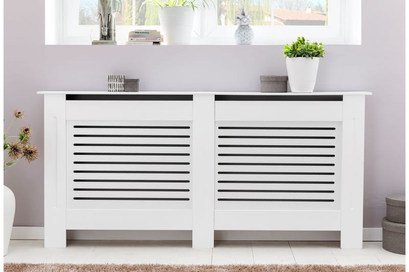 Wiemann Förvaringsskåp 152x19 cm - Vit - Hus & renovering - Klimatkontroll - Uppvärmning