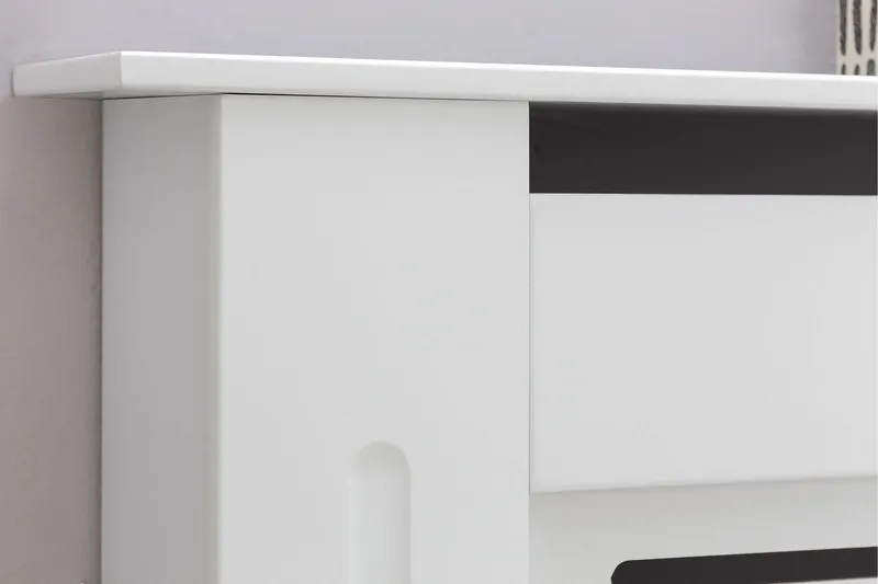 Wiemann Förvaringsskåp 152x19 cm - Vit - Hus & renovering - Klimatkontroll - Uppvärmning