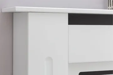 Wiemann Förvaringsskåp 152x19 cm - Vit - Hus & renovering - Klimatkontroll - Uppvärmning
