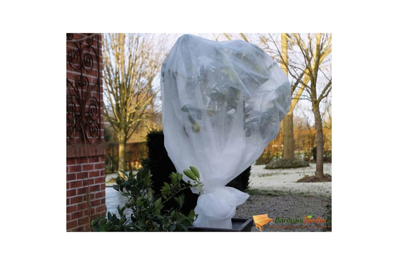 Nature Frostskydd för växter fleece 30 g/m² vit 1x10 m - Vit - Bärnät - Plastnät & trädgårdsnät
