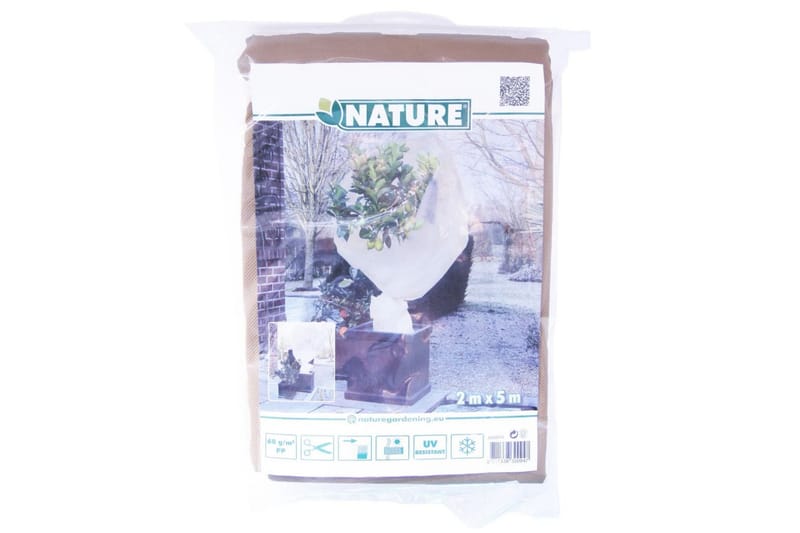 Nature Frostskydd för växter fleece 60 g/m² beige 2x5 m - Värmekabel & frostskydd