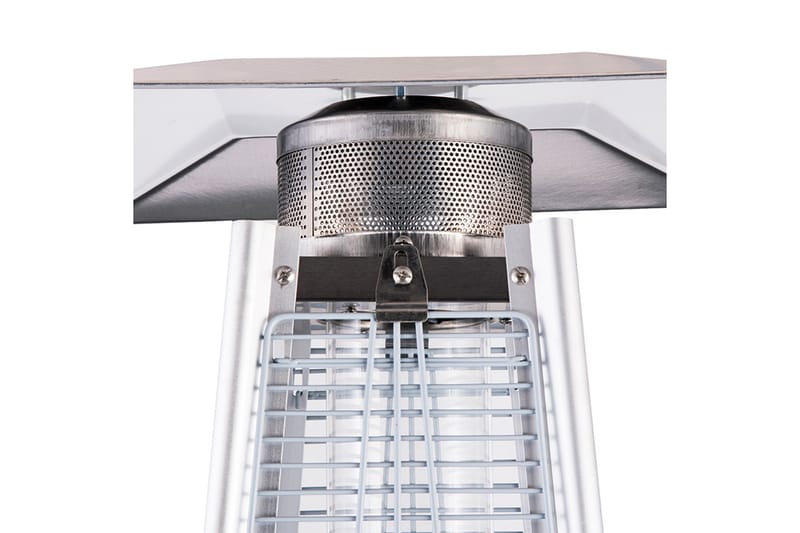Gasdriven terrassvärmare 13kW Silver - Lyfco - Trädgård & spabad - Utemiljö - Altan & terrass - Altanvärme