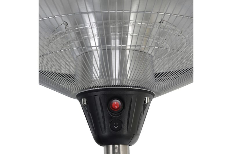 Terrassvärmare med fjärrkontroll 2100W Silver - Lyfco - Trädgård & spabad - Utemiljö - Altan & terrass - Altanvärme