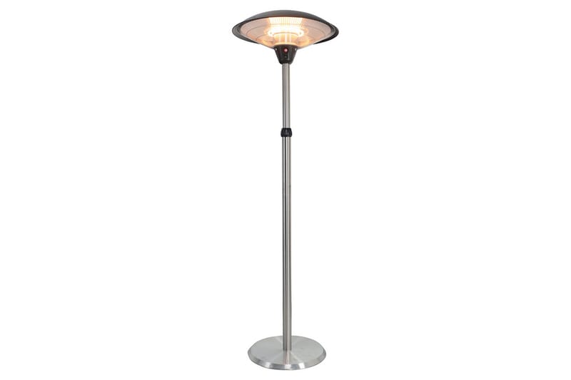 Terrassvärmare med fjärrkontroll 2100W Silver - Trädgård & spabad - Utemiljö - Altan & terrass - Altanvärme