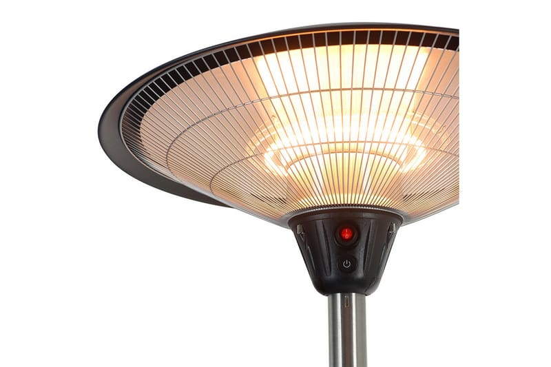 Terrassvärmare med fjärrkontroll 2100W Silver - Trädgård & spabad - Utemiljö - Altan & terrass - Altanvärme