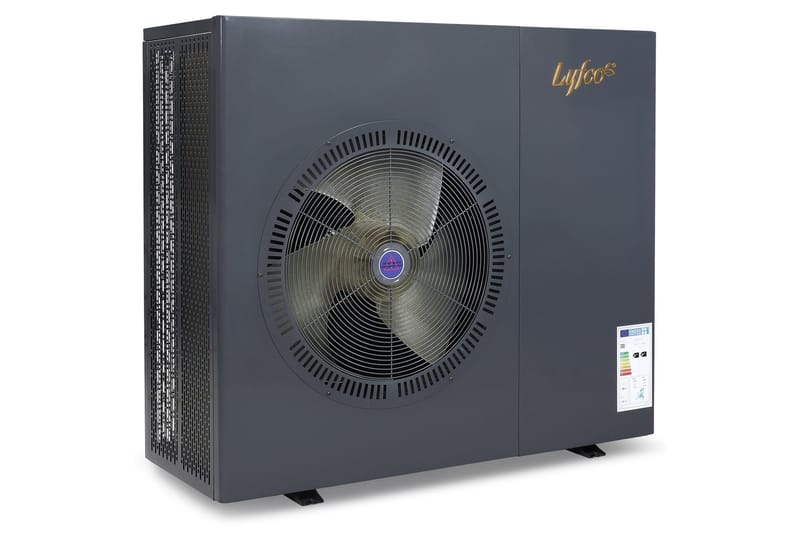 Luft-vatten värmepump 16kW Svart - Hus & renovering - Klimatkontroll - Uppvärmning