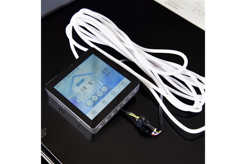 Luft-vatten värmepump 16kW Svart - Hus & renovering - Klimatkontroll - Uppvärmning