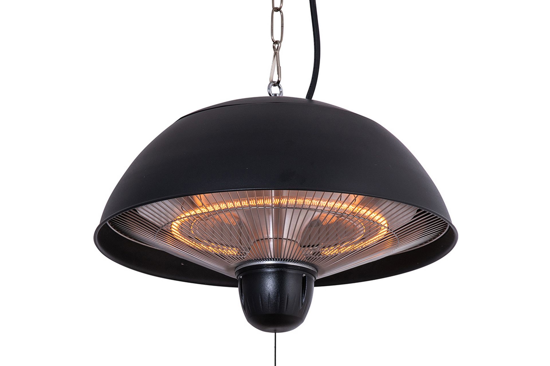 Hängande terrassvärmare 1500W Svart - Lyfco
