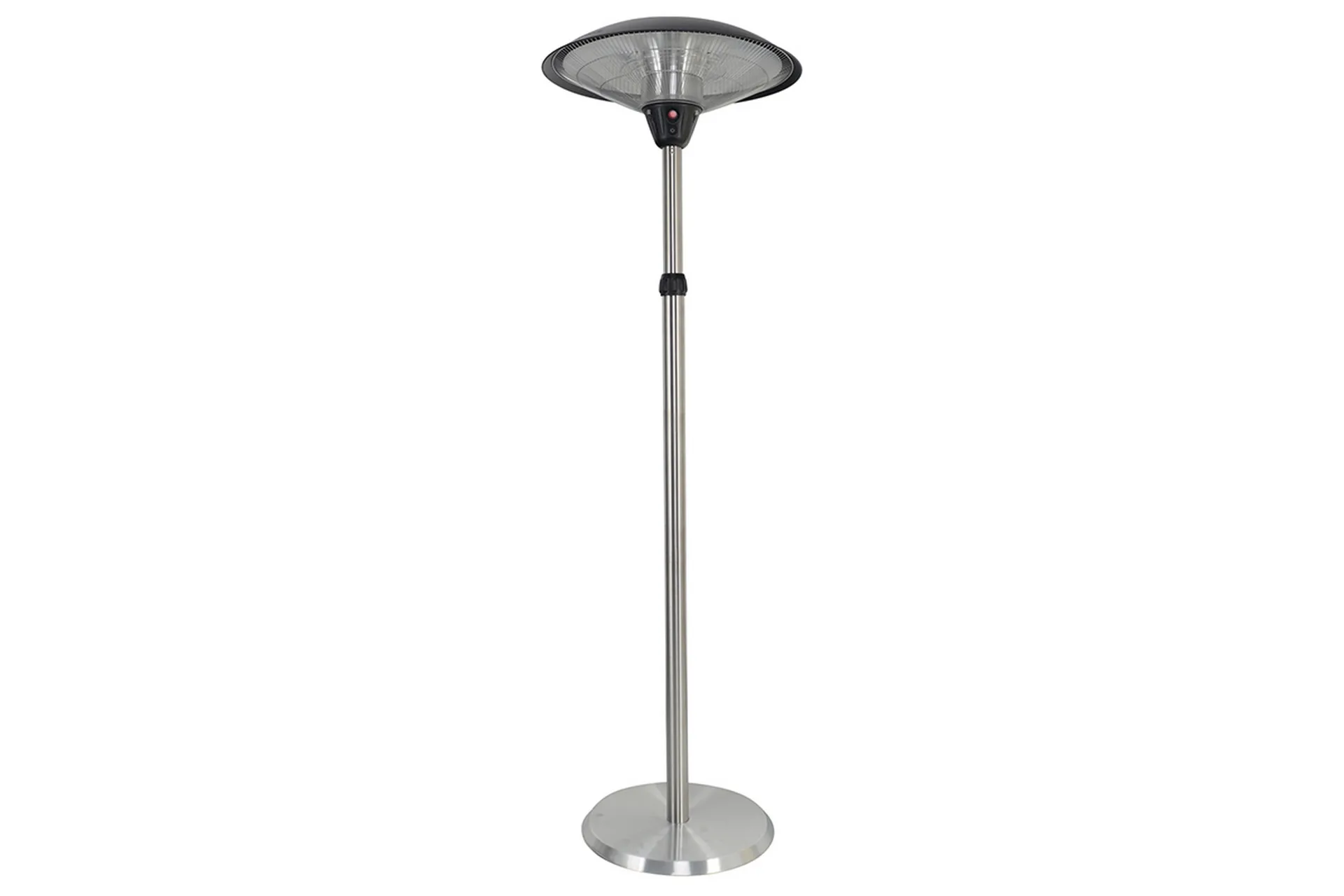 Terrassvärmare med fjärrkontroll 2100W Silver - Lyfco